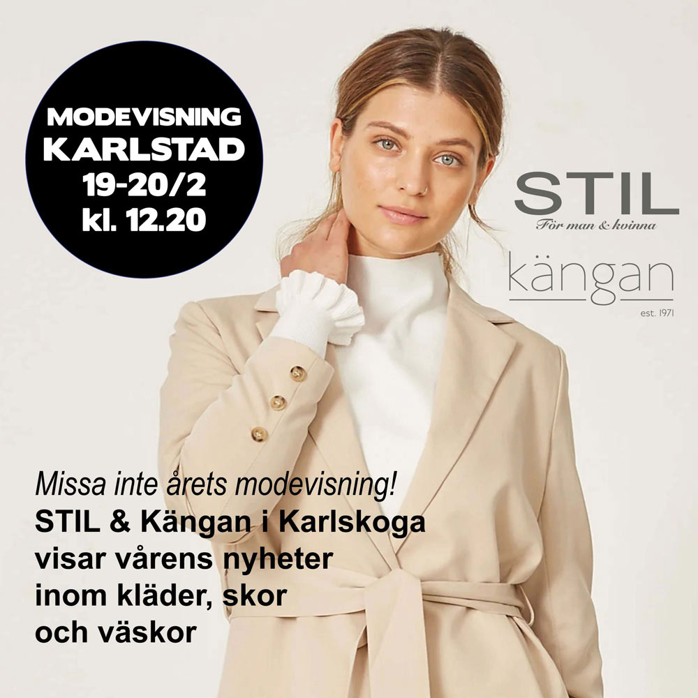 MODEVISNING - allt från vardag till fest med STIL i Karlskoga