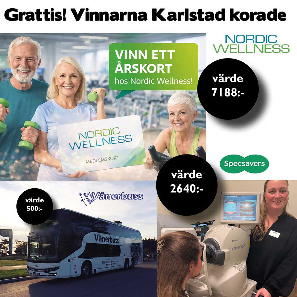 Vinnar eva tävling i Karlstad