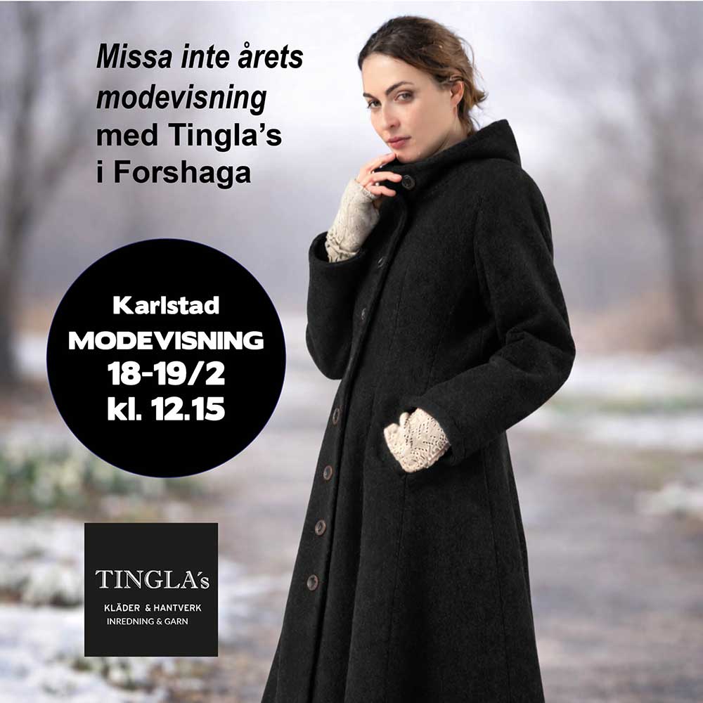 Modevisning med Tingla’s i Forshaga