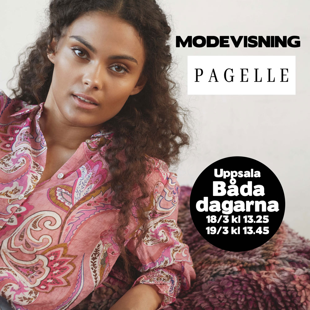 MODEVISNING – Allt från vardag till fest med Pagelle