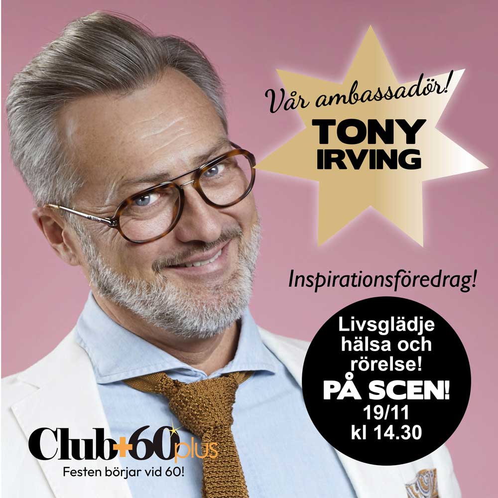 TONY IRVING – Livsglädje, hälsa och rörelse